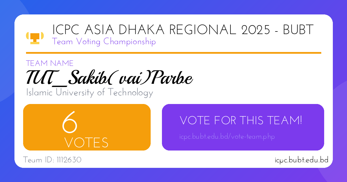 IUT_Sakib(vai)Parbe Share Thumbnail