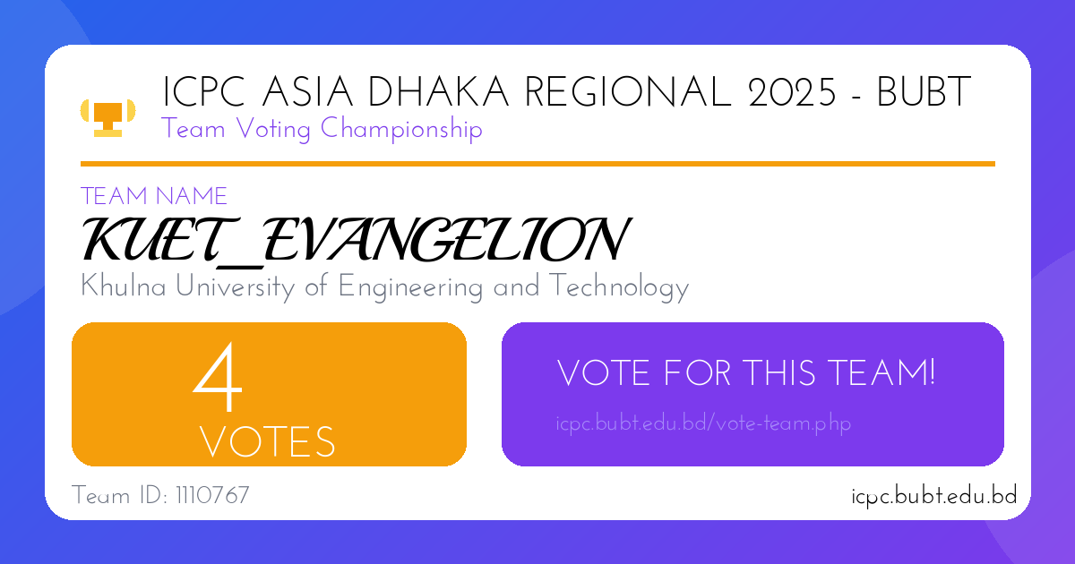 KUET_EVANGELION Share Thumbnail