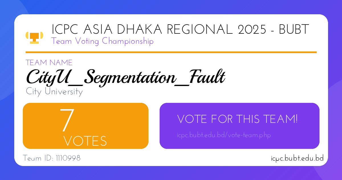 CityU_Segmentation_Fault Share Thumbnail